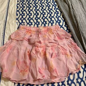 Loveshackfancy mini skirt
